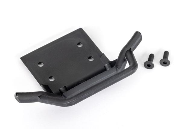 Traxxas Bumper front/ 4x12 CCS (2) (fits 2WD Rustler or Bandit) (for LED light kit installation)