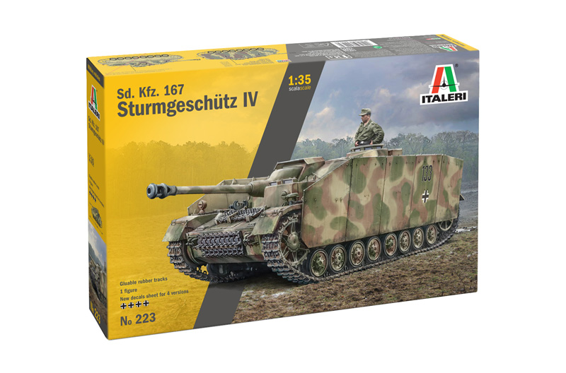 Italeri Sd. Kfz. 167 SturmGeschutz IV 1/35