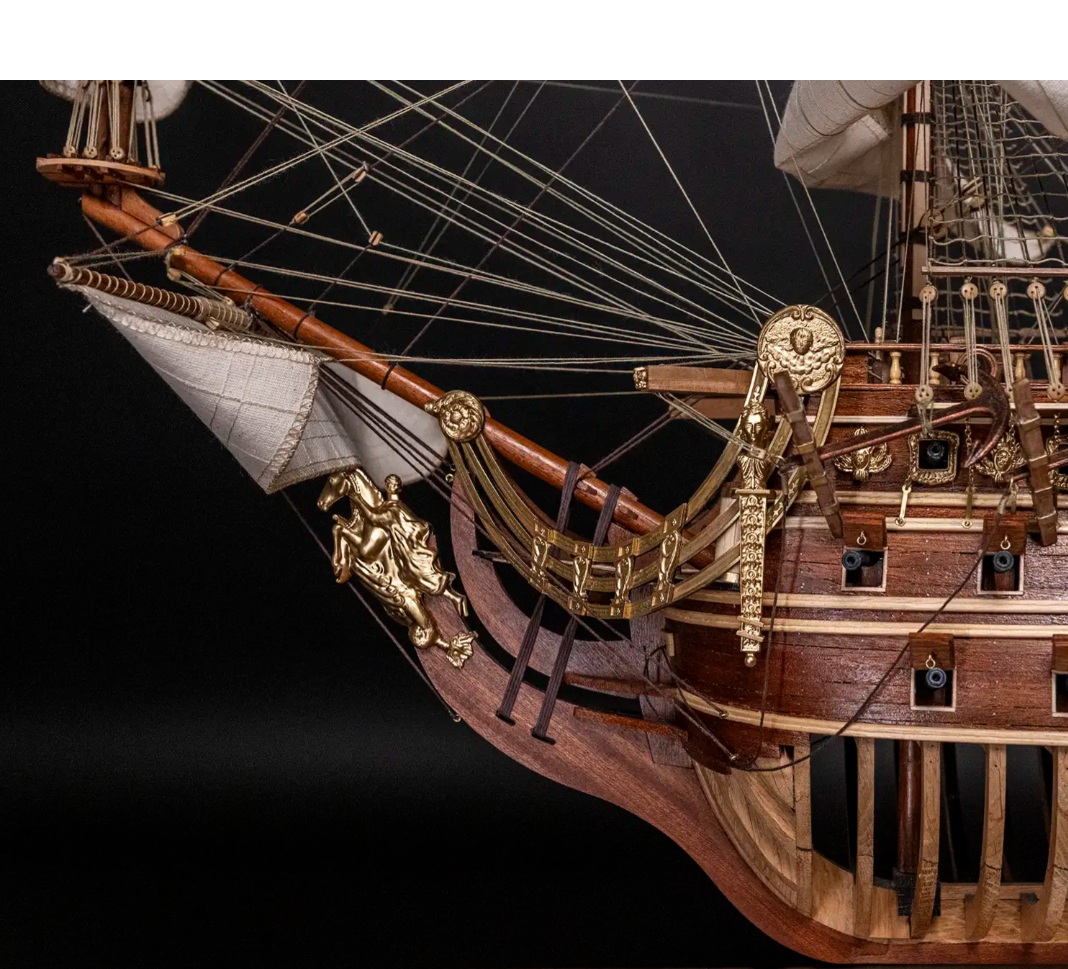 Occre Premium Soleil Royal Houten Scheepsmodel kit Limited & Numbered Edition 1/70