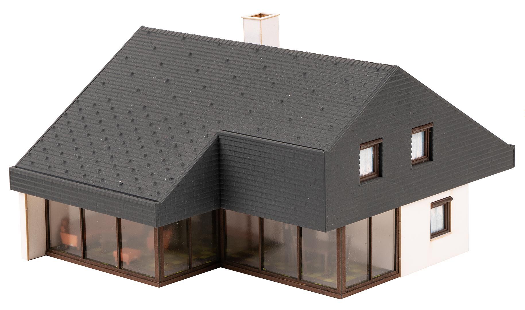Faller Architectenhuis met platen dak H0