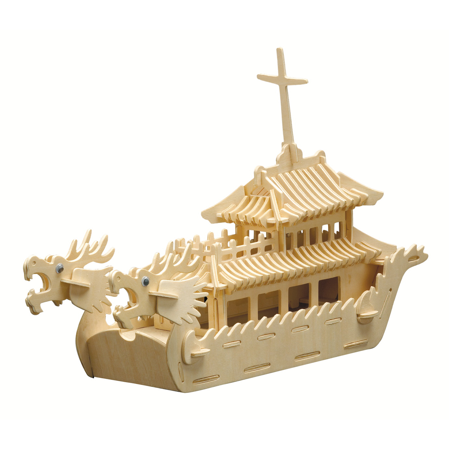 Pebaro Houten Bouwset Drakenboot