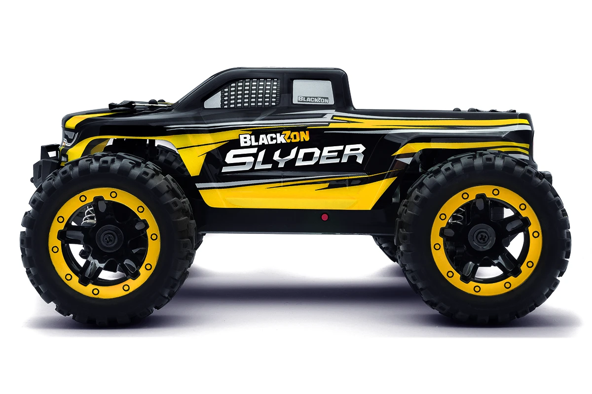 BlackZon Slyder MT 4WD Electric Monster Truck 1/16 Yellow