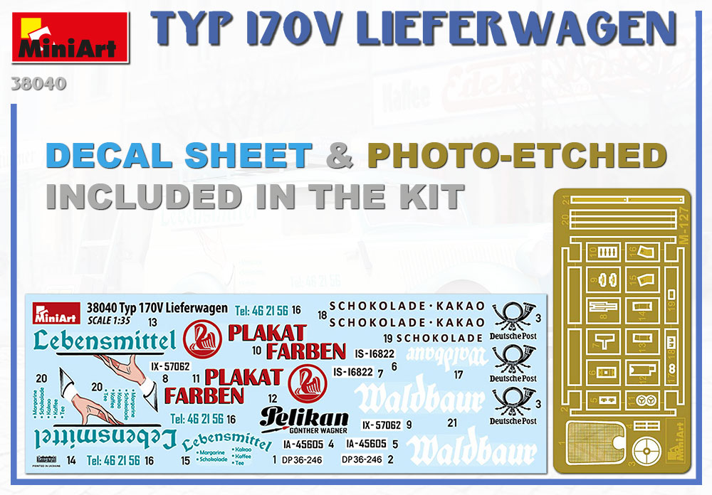 MiniArt TYP 170V Lieferwagen 1/35