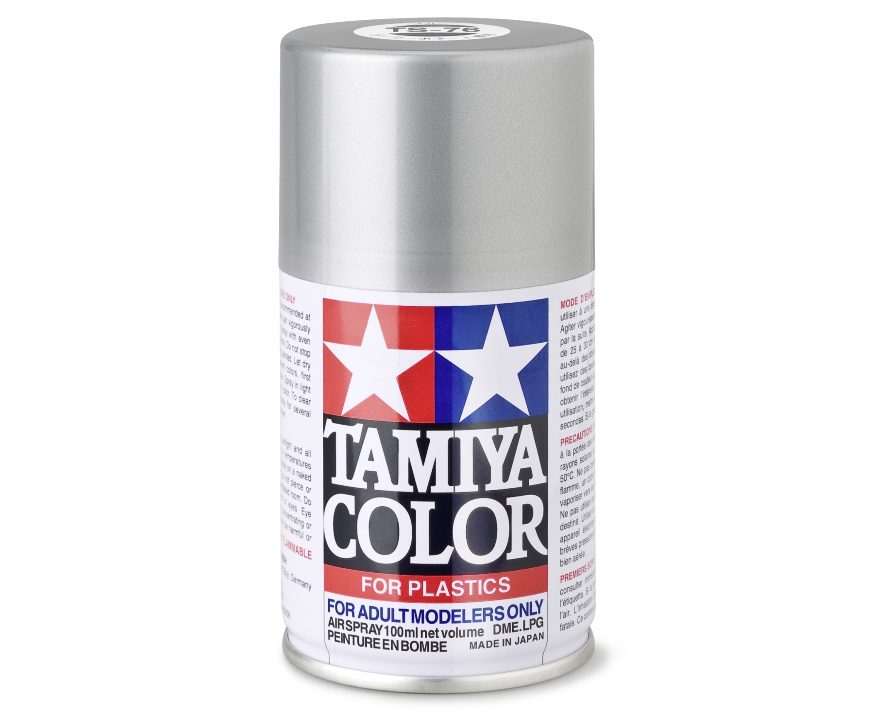 TS76 Spray Mica Silver metalllic 100ml Tamiya