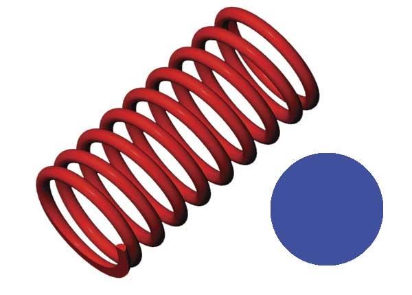 Traxxas Spring shock (red) (GTR) (5.9 rate blue) (std. rear 120mm)
