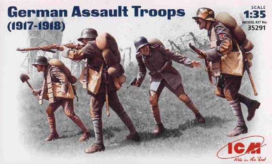 ICM German Assault Troops 1917-1918 1/35