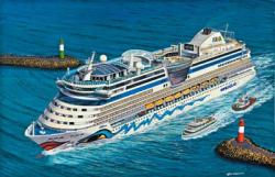 Revell AIDA (blu, sol, mar, stella) Cruise Ship 1/400