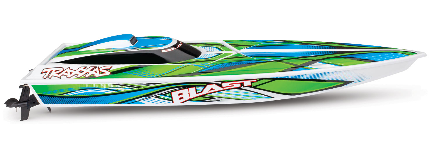 Traxxas Blast High Performance Boat TQ (incl. battery/charger) Green