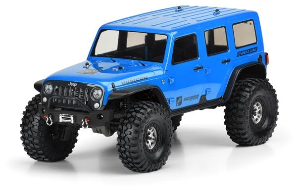 Proline Jeep Wrangler Unlimited Rubicon Clear Body for TRX-4 1/10