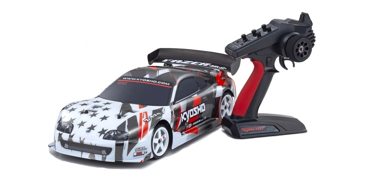 Kyosho Fazer MK2 Toyota Supra A80 Drift T1 Readyset 1/10