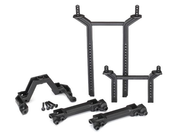 Traxxas Body mounts & posts front & rear (complete set)