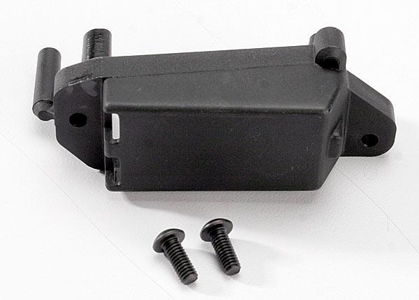 Traxxas Servo mount throttle/ 4x10mm BCS (2)