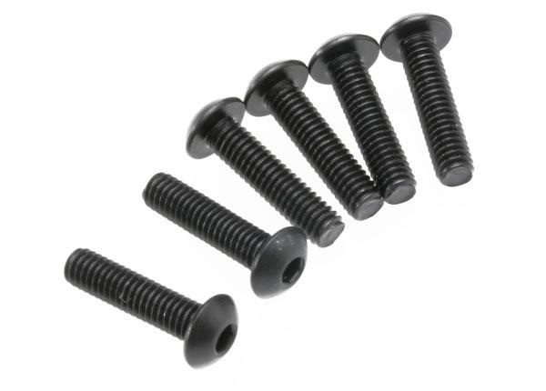 Traxxas Screws 4x16mm button-head machine (hex drive) (6)