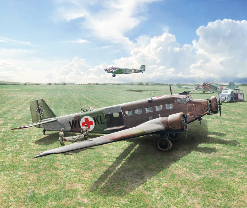 Italeri Junkers JU-52 Tante JU 3M 1/72