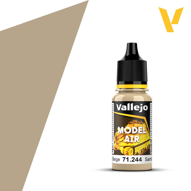71244 Vallejo Sand Beige Model Air 18ml