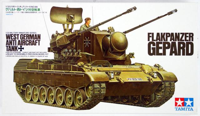 Tamiya Flakpanzer Gepard 1/35