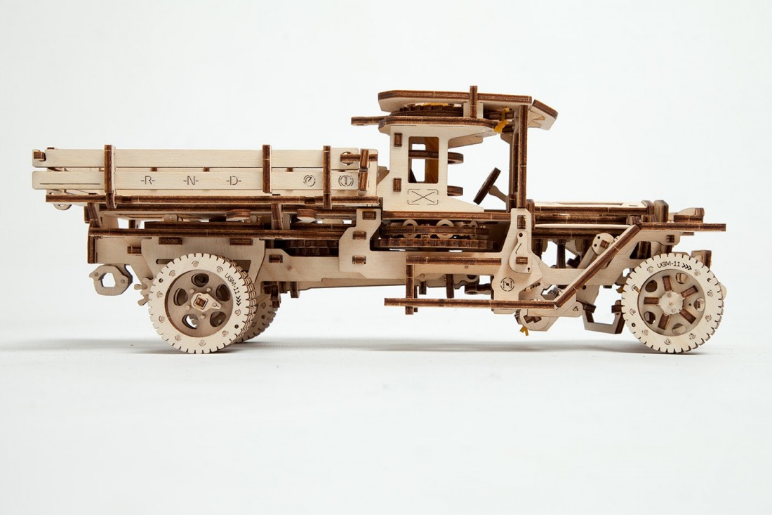 U-Gears Truck UGM-11 mechanisch houten bouwpakket