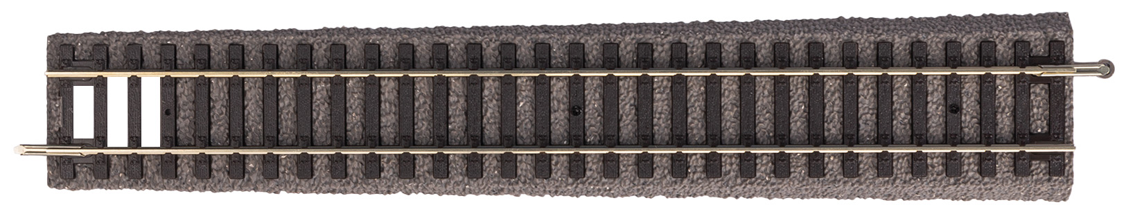 Piko A-Rails Transitie Rail naar PIKO A-track met Bedding H0