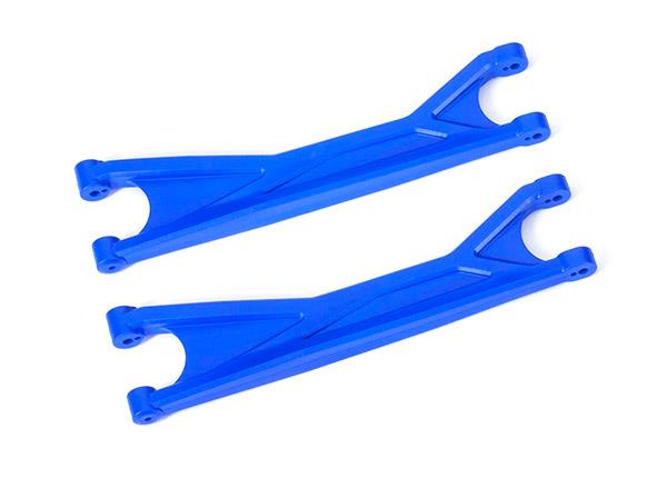 Traxxas Suspension arms upper blue (left or right front or rear) (2) (for use with #7895 X-Maxx WideMaxx suspension kit)