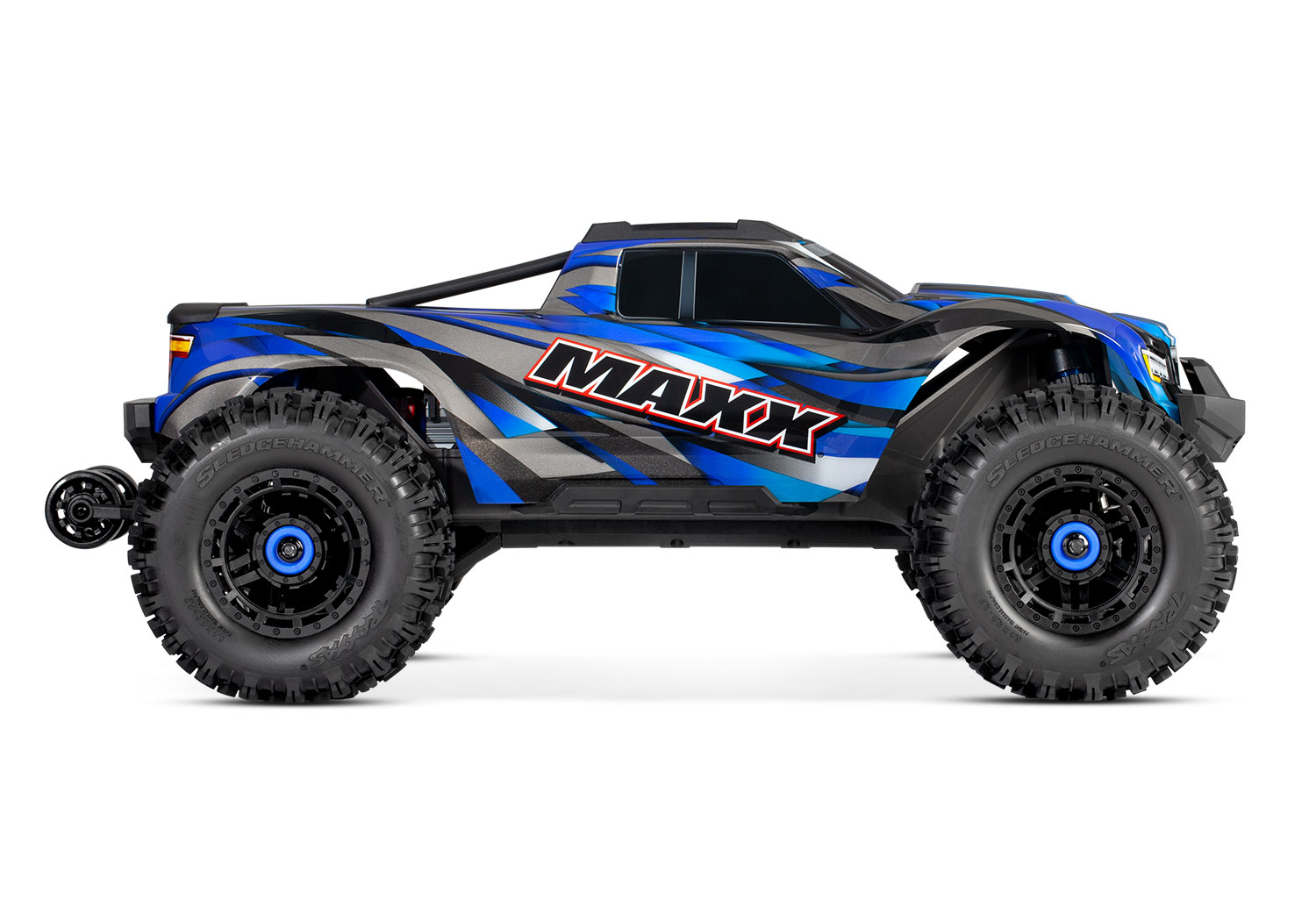 Traxxas Wide Maxx 4WD Brushless Electric Monster Truck VXL-4S TQi 1/8 - Blue