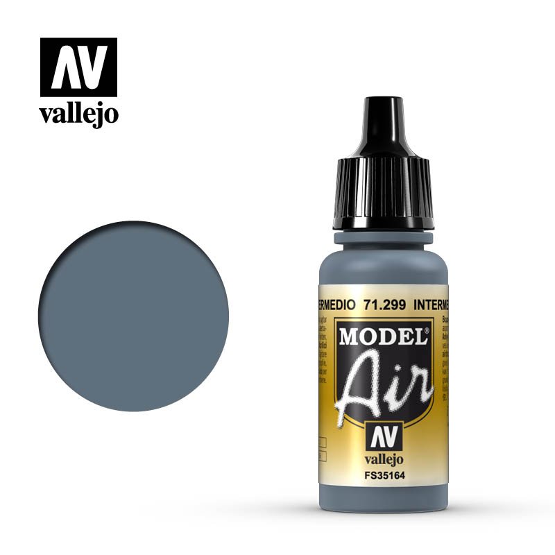 71299 Vallejo Intermediate Blue Model Air 17ml