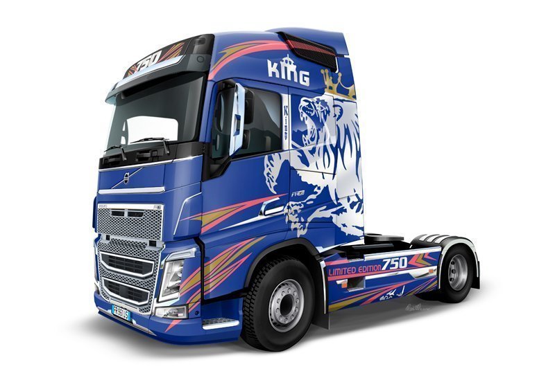 Italeri Volvo FH4 Globetrotter Medium Roof 1/24