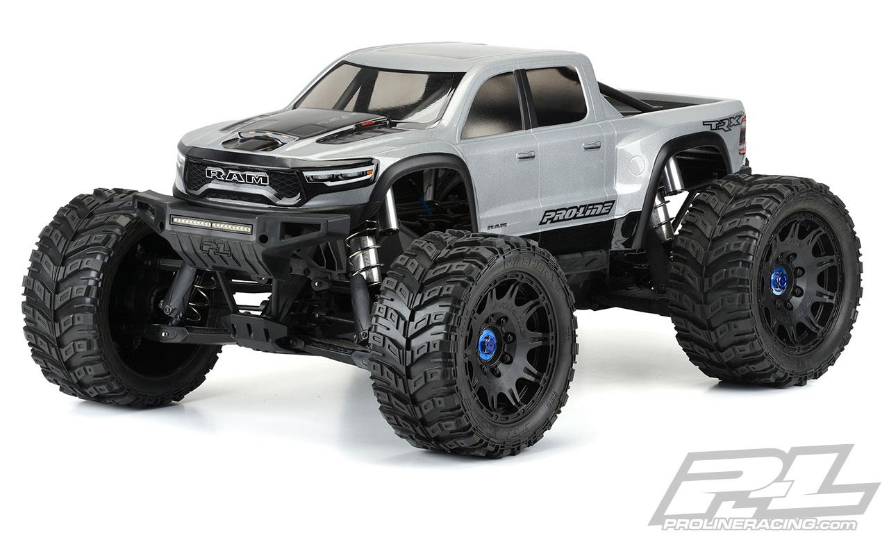 Proline Pre-Cut 2021 Ram 1500 TRX Clear Body X-MAXX 1/5