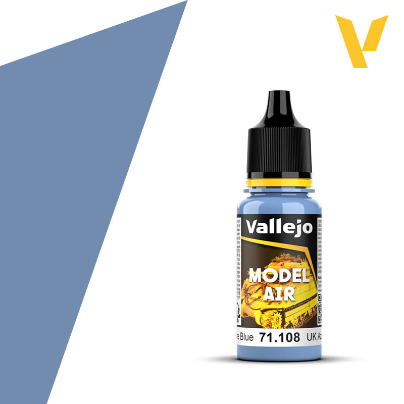 71108 Vallejo UK Azure Blue Model Air 18ml