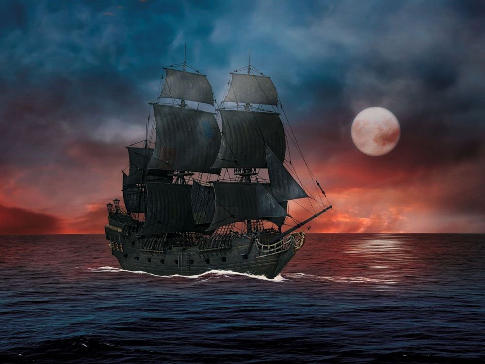 Revell Black Pearl Easy-Click 1/150