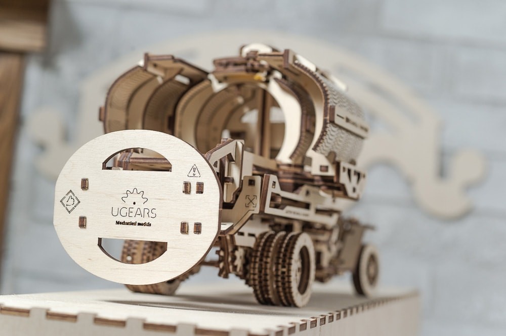 U-Gears Tanker mechanisch houten bouwpakket
