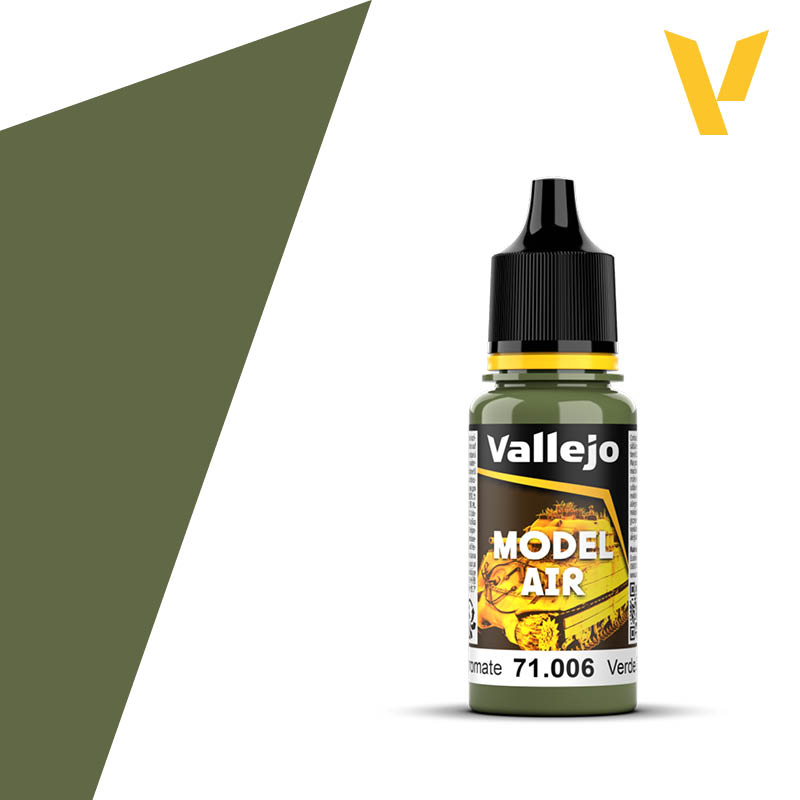 71006 Vallejo Light Green Chromate Model Air 17ml