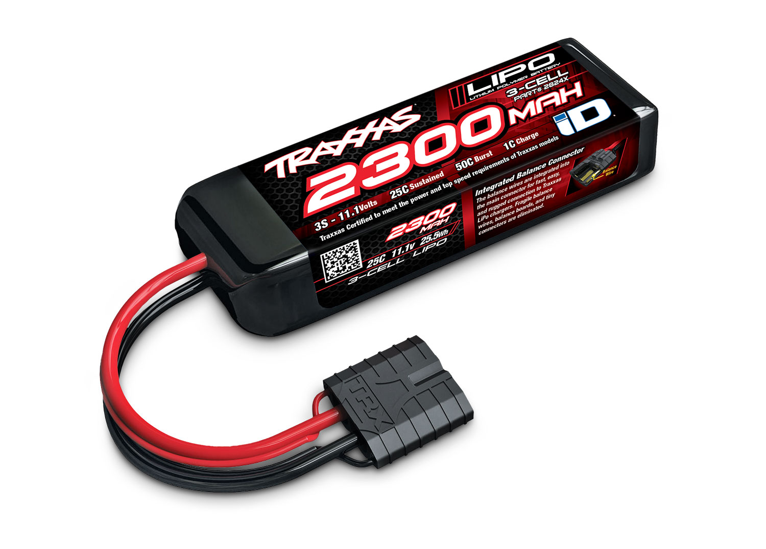 Traxxas Power Cell LiPo Accu 2300mAh 11.1V 3S 25C ID connector