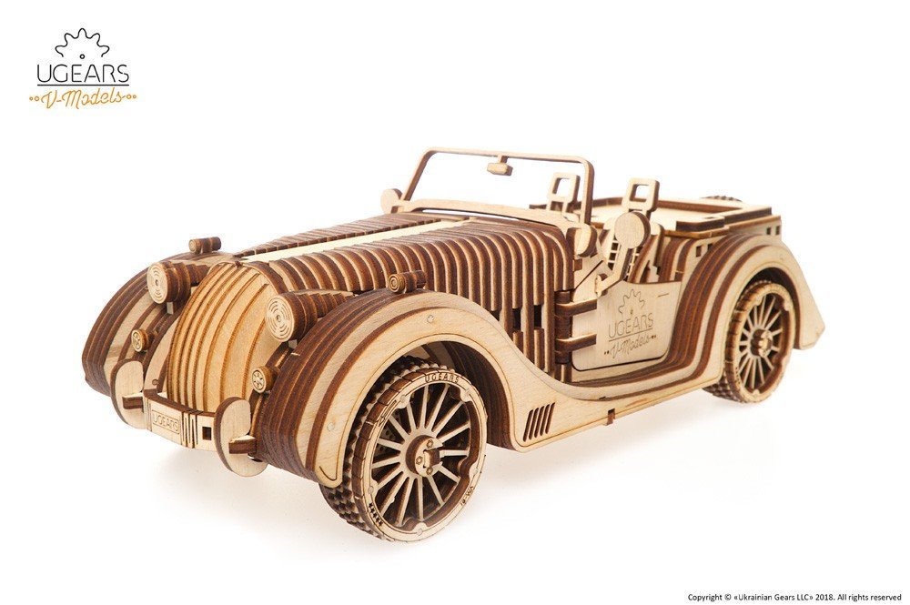 U-Gears Roadster VM-01 Houten Bouwset