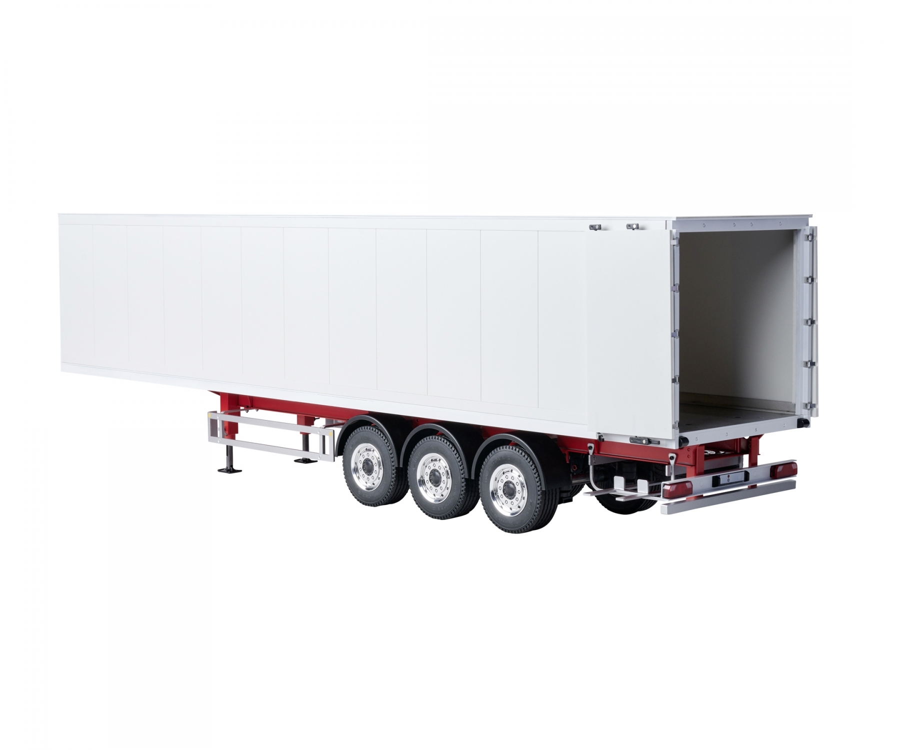 Carson 3-Axle Semi-Trailer Versie III white 1/14