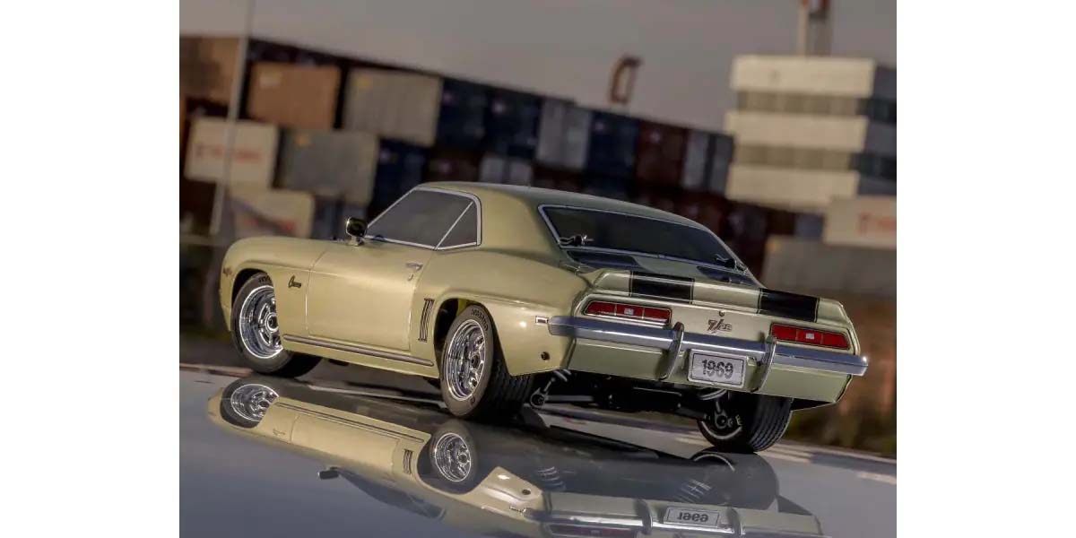 Kyosho FAZER MK2 Chevy Camaro Z28 1969 Frost Green Readyset 1/10