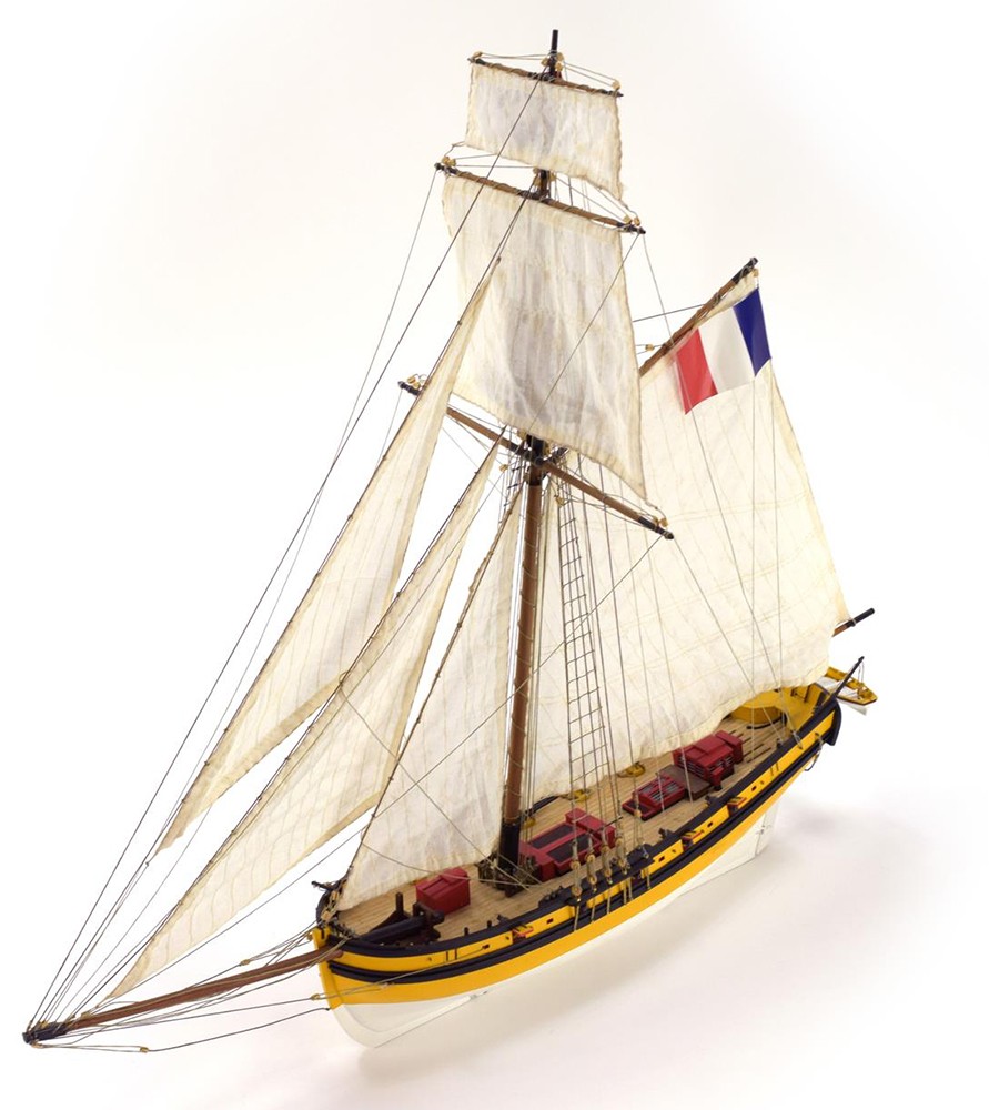 Artesania Latina Corsair Cutter Le Renard Houten Scheepsmodel 1/50