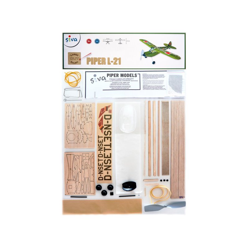 Siva Piper L-21 met elastiek aandrijving
