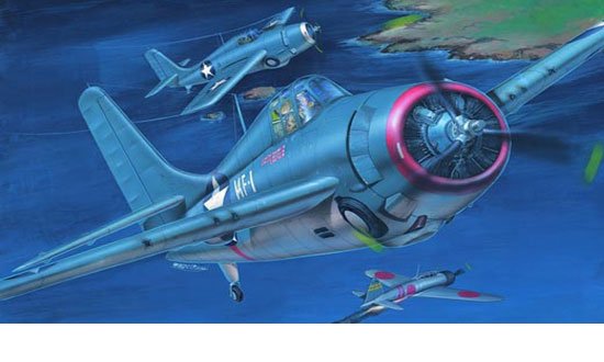Trumpeter Grumman F4F- 3 “Wildcat” (Late) 1/32