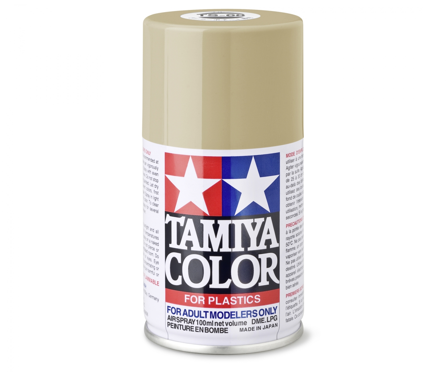 TS68 Spray Wooden Deck Tan flat 100ml Tamiya