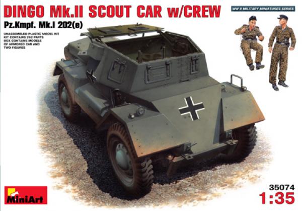 MiniArt Dingo Mk.II Scout Car w/Crew 1/35
