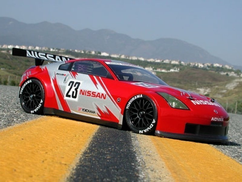 HPI Nissan 350Z Nismo GT Race Clear Body 190mm 1/10
