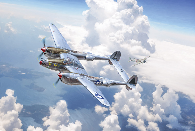 Italeri P-38 J Lightning 1/48