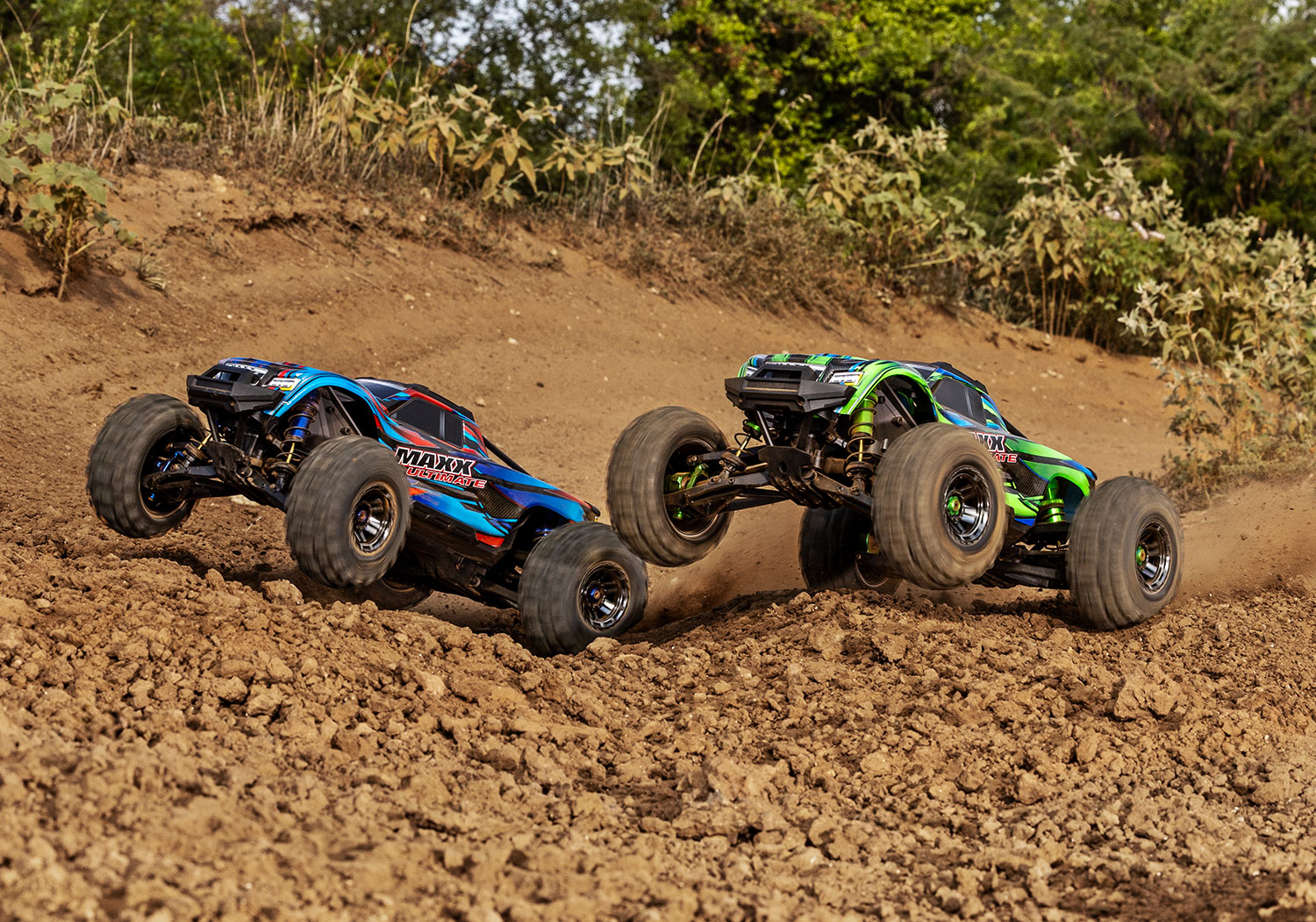 Traxxas Maxx Ultimate 4WD Brushless Electric Monster Truck VXL-4S TQi Blue 1/8