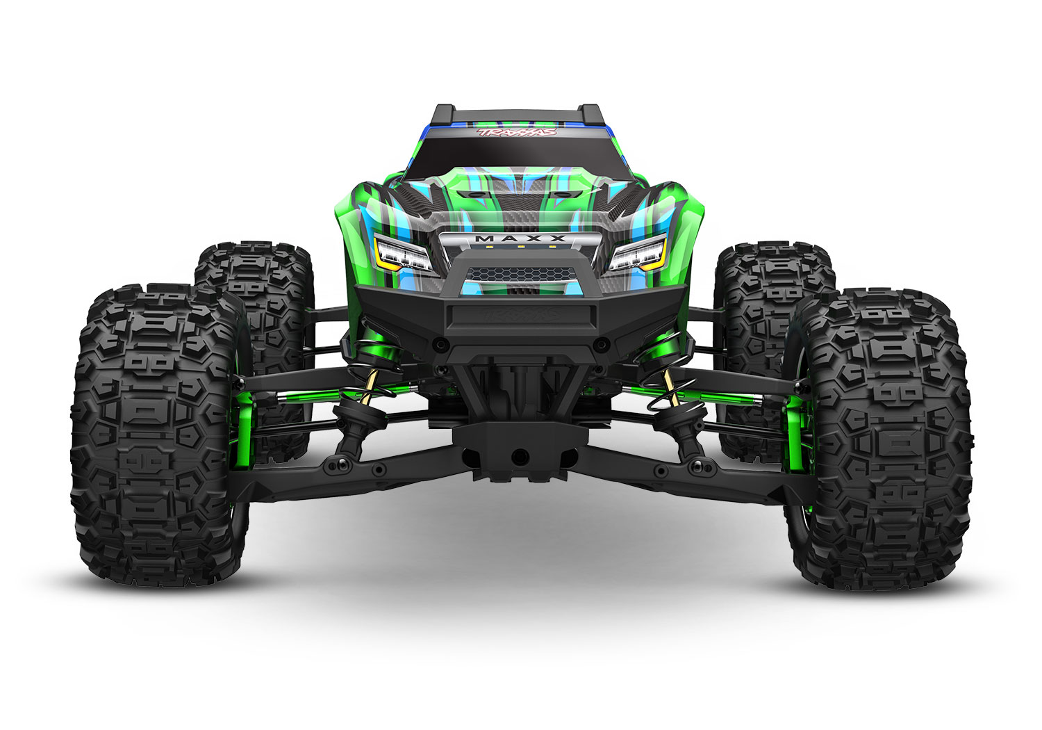Traxxas Maxx Ultimate 4WD Brushless Electric Monster Truck VXL-4S TQi Green 1/8