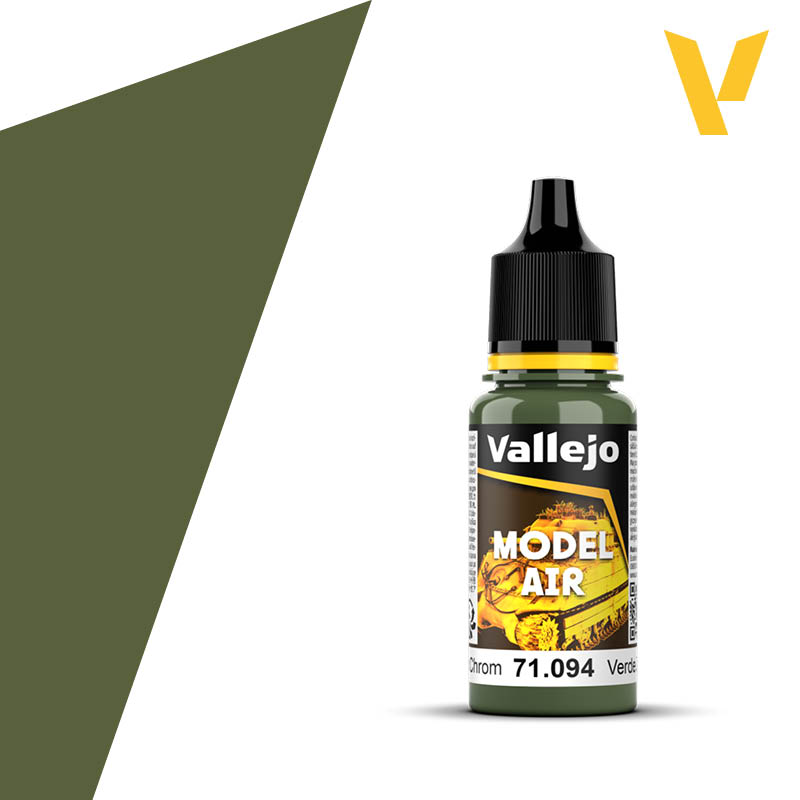 71094 Vallejo Green Zinc Chromate Model Air 18ml