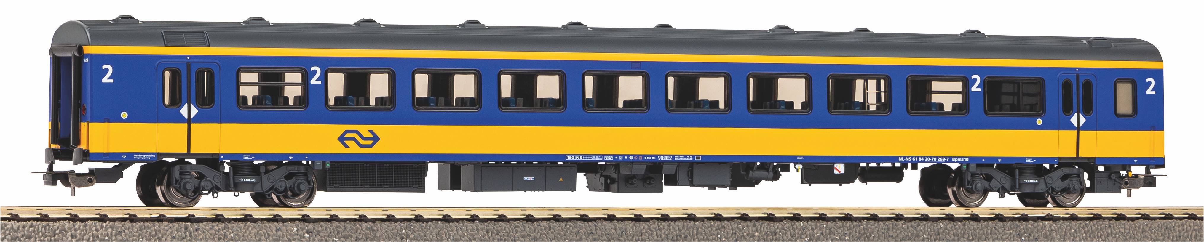 Piko Personenwagen ICR 2. Klasse NS Ep. VI H0