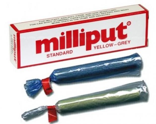 Milliput Standard Yellow-Grey Putty 113.4 gram