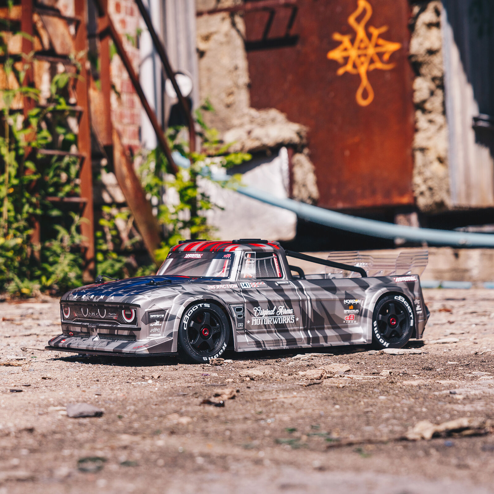 Arrma Infraction 6S BLX V2 All-Road Truck RTR 1/7 Silver