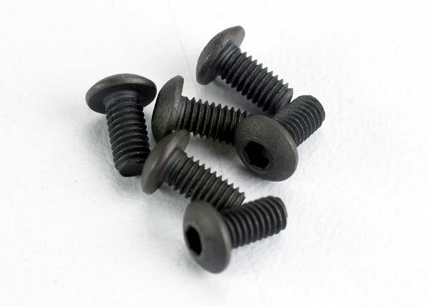 Traxxas Screws 3x6mm button-head machine (hex drive) (6)