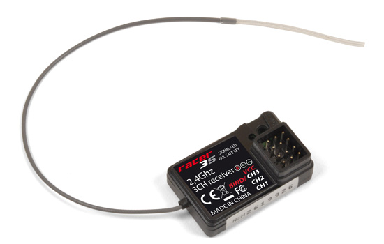 T2M 3 Kanaals 2.4GHz Mini Ontvanger voor Racer 3S